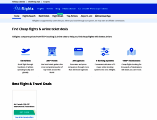 cheapflights.dealsadvisor.com screenshot