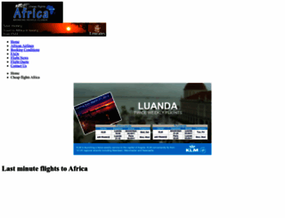 cheapflightsafrica.co.uk screenshot
