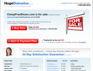 cheapfreeshoes.com screenshot
