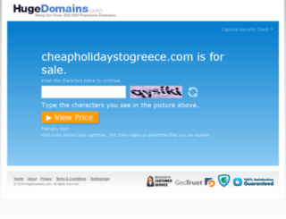 cheapholidaystogreece.com screenshot