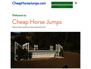 cheaphorsejumps.com screenshot