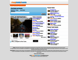 cheaphotelsandhostels.com screenshot