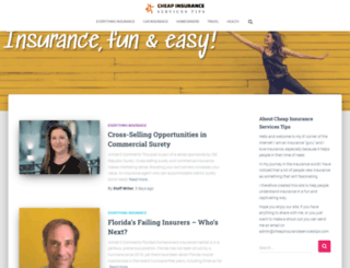 cheapinsuranceservicestips.com screenshot