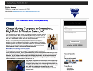 cheapmovingcompanygreensboro.com screenshot