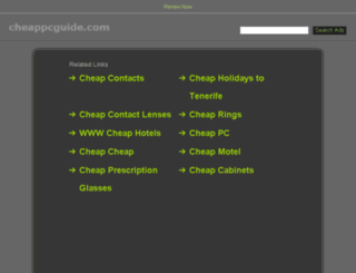 cheappcguide.com screenshot