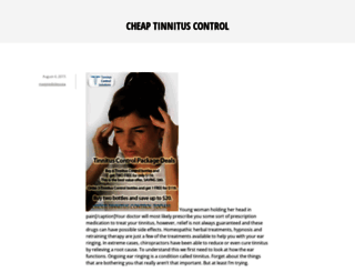 cheaptinnituscontrol.wordpress.com screenshot