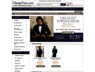 cheaptux.com screenshot