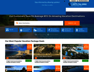 cheapvacationfinders.com screenshot