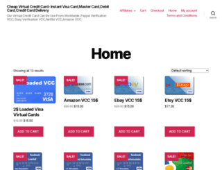 cheapvirtualcreditcard.com screenshot