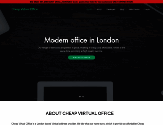 cheapvirtualoffice.co.uk screenshot
