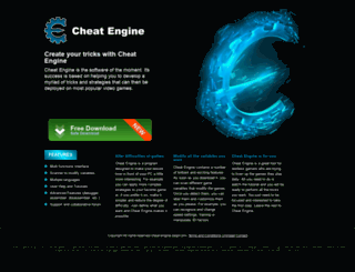 cheat-engine.begin.pro screenshot