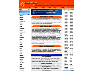 cheat-test.com screenshot