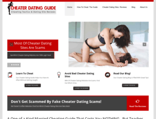 cheater-dating-guide.com screenshot