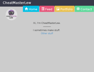 cheatmasterlew.com screenshot