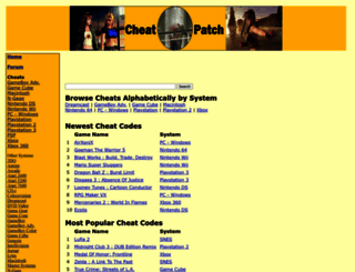 cheatpatch.com screenshot