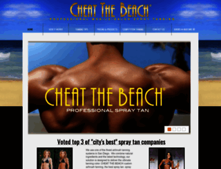 cheatthebeach.com screenshot