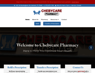 chebycarepharmacy.com screenshot