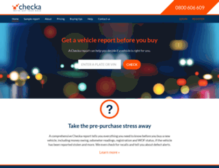 checka.co.nz screenshot