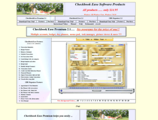 checkbookease.com screenshot