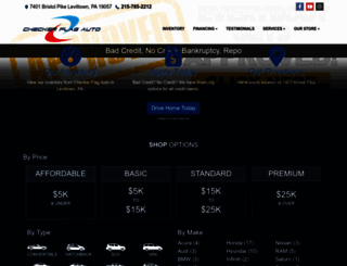 checkerflagautos.com screenshot