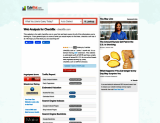 checkflix.com.cutestat.com screenshot