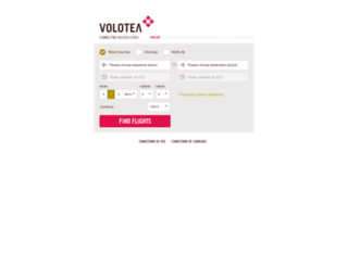 checkin.volotea.com screenshot