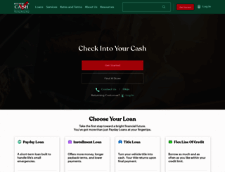 checkintocash.biz screenshot