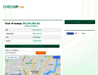 checkip.com screenshot