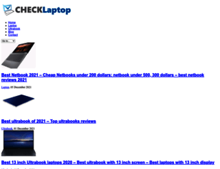 checklaptop.com screenshot