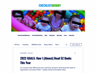 checklistmommy.com screenshot