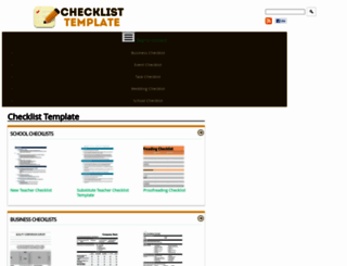 checklisttemplate.net screenshot
