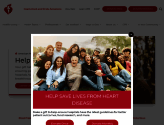 checkmark.heart.org screenshot