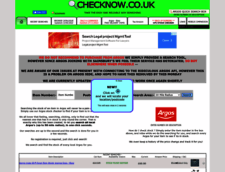 checknow.co.uk screenshot