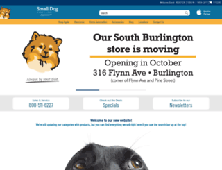 checkout.smalldog.com screenshot