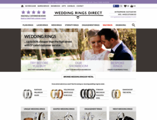 checkout.weddingrings-direct.com screenshot
