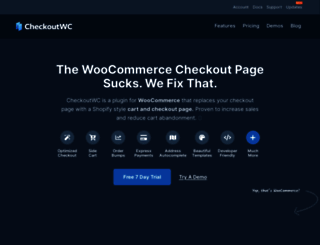 checkoutwc.com screenshot