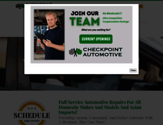 checkpoint-automotive.com screenshot