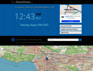 checktimes.com screenshot
