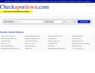 checkupordown.com screenshot