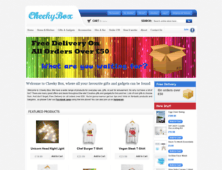 cheekybox.co.uk screenshot