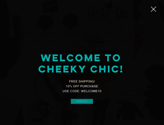 cheekychicbb.com screenshot