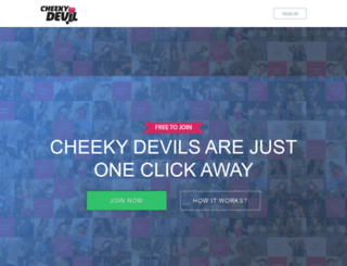 cheekydevil.com screenshot
