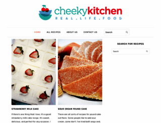 cheekykitchen.com screenshot