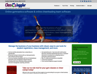 cheerclassjuggler.com screenshot