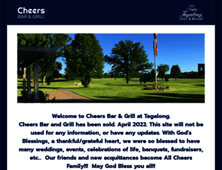 cheersbarandgrill.us screenshot