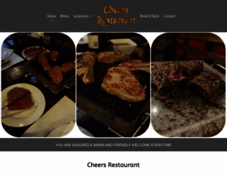 cheersrestaurants.co.uk screenshot