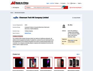 cheersum.en.made-in-china.com screenshot