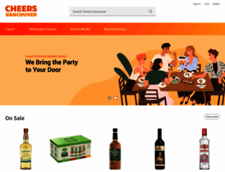 cheersvancouver.com screenshot