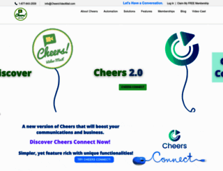 cheersvideomail.com screenshot