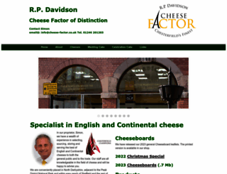 cheese-factor.co.uk screenshot